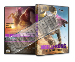 Godzilla ve Kong Yeni İmparatorluk - 2024 Türkçe Dvd Cover Tasarımı